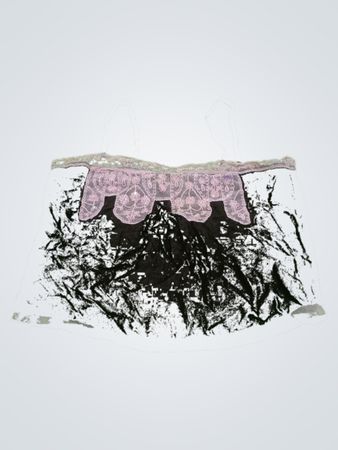 Black and White Lace Camisole