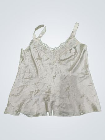 White Lace Trim Camisole