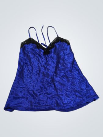 George Blue Lace Camisole Top