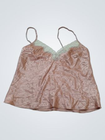 Avon Blush Lace Trim Cami Top