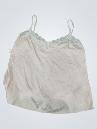 White Lace-Trimmed Camisole