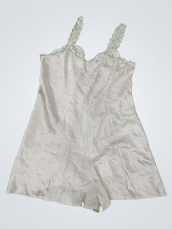 White Lace Trim Camisole