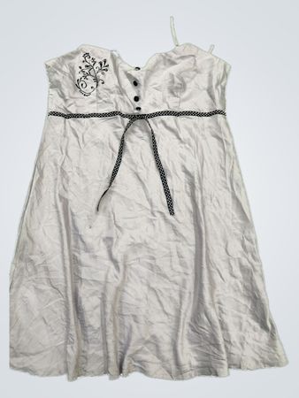 Gray Sleeveless Dress