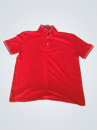 Fred Perry Red Polo Shirt