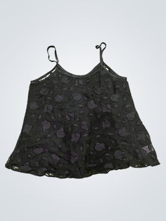 Presence Debenhams Black Lace Cami Top