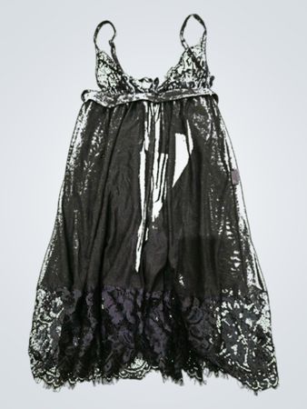 Black Lace Trim Camisole