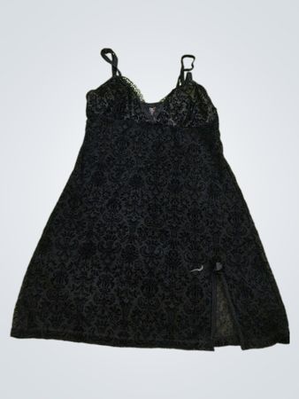 Black Lace Chemise