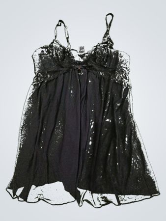 Victoria's Secret Large Black Chemise