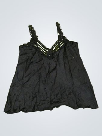 Black Lace Trim Camisole