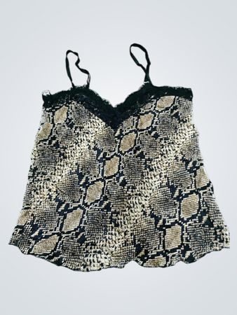 Cameo Rose Snake Print Cami