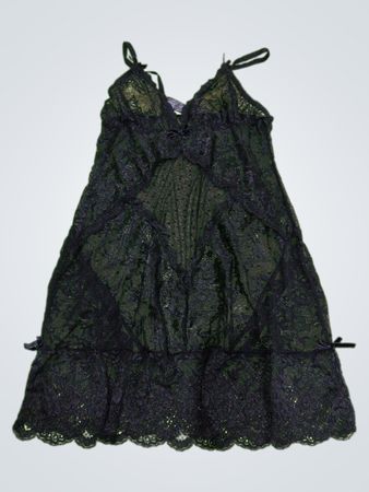 Black Lace Chemise
