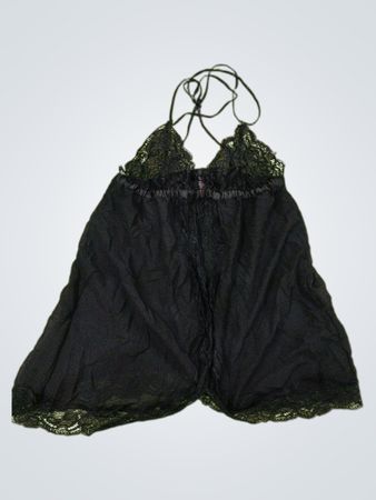 Ann Summers Black Lace Babydoll Chemise