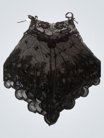 Black Lace Chemise