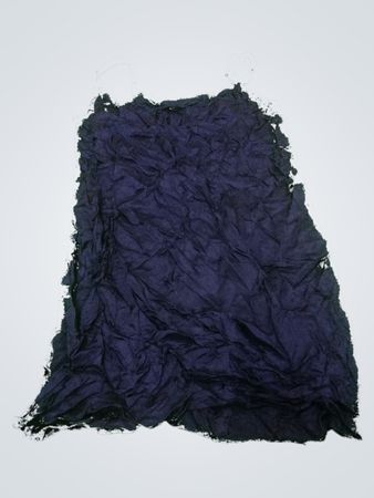 Navy Blue Crinkled Cami Top