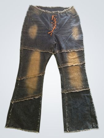 Distressed Denim Jeans