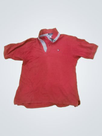 Tommy Hilfiger Red Polo Shirt