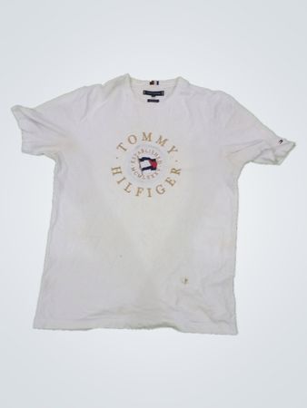 Tommy Hilfiger White Logo T-Shirt