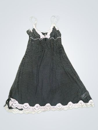 Green Polka Dot Chemise