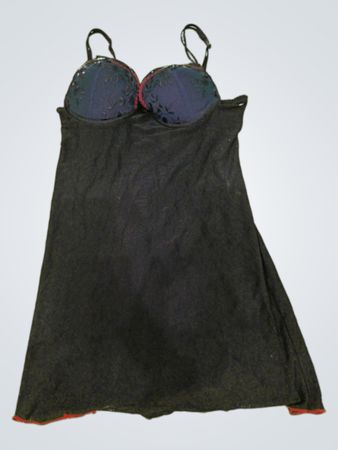 Flirty Fun Black Lace Chemise