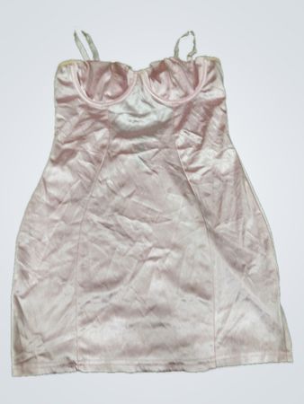Pink Satin Camisole