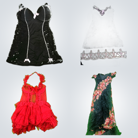 Y2k party dress bundle