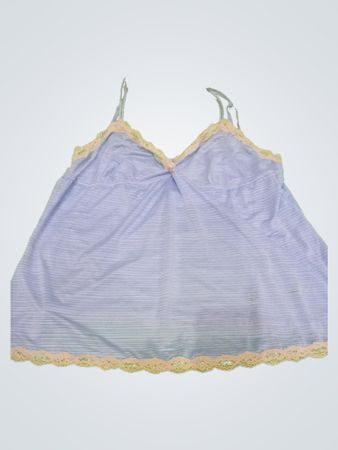 Gap Striped Lace Trim Cami Top