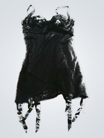 Black Lace Corset