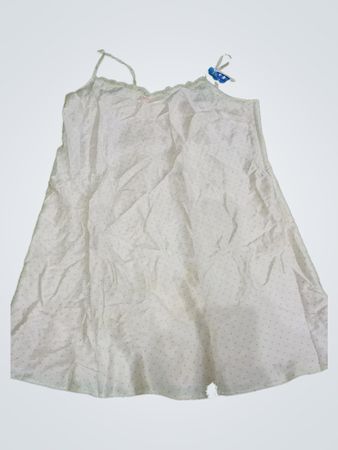 Unbranded White Polka Dot Cami Top