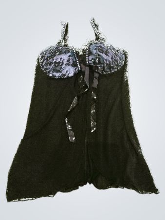 Black Lace Chemise