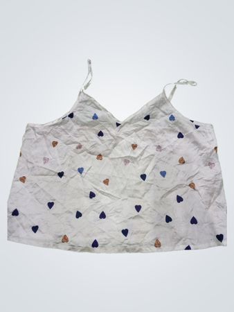 Heart Pattern Cami Top