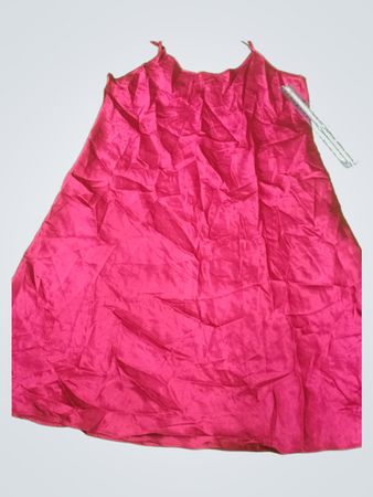 Unbranded Pink Satin Slip Dress