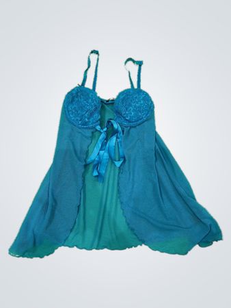 La Senza Blue Lingerie Chemise