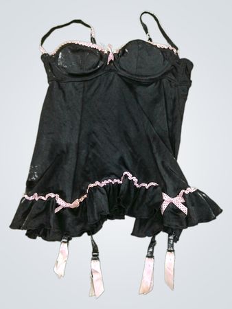 Ann Summers Black Chemise