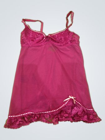 Ann Summers Magenta Lace Chemise