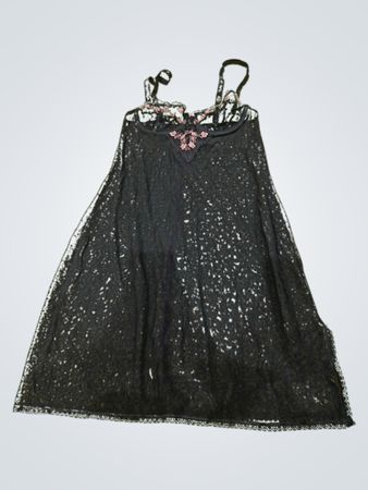 Black Lace Chemise