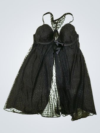 Black Lace Chemise