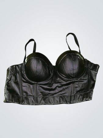 Black Satin Corset