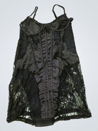 Black Lace Chemise