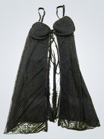 Black Polka Dot Dress