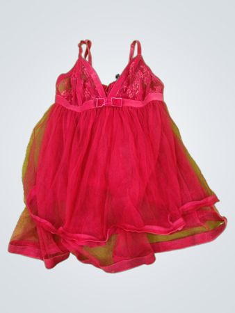 Ann Summers Pink Lace Babydoll Nightie