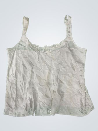 White Lace Trim Camisole