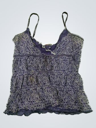 Purple Lace Cami Top