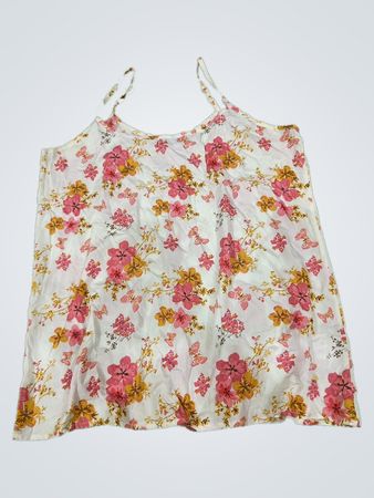 Unbranded Floral Butterfly Print Cami Top
