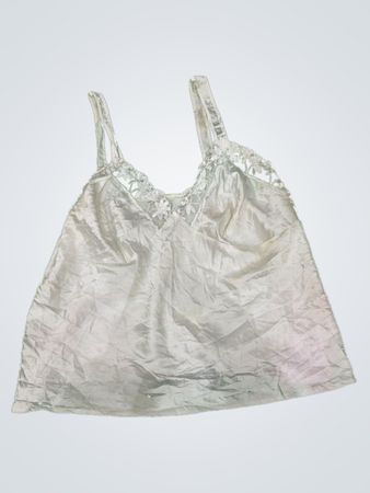 White Camisole with Lace Details