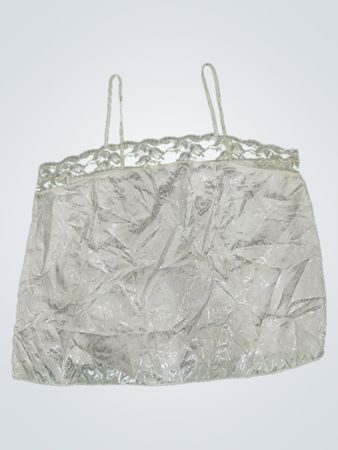 White Lace Trim Camisole
