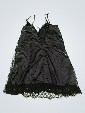 Guess Black Satin Cami Top