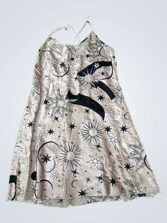 Star and Moon Pattern Dress