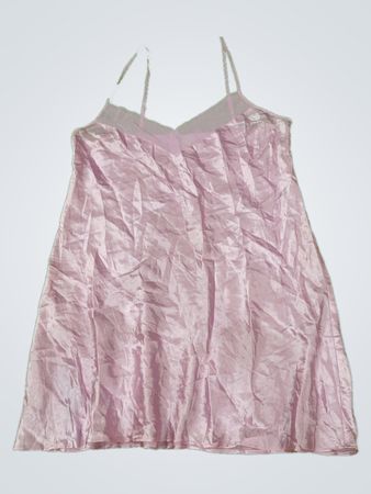 Pink Satin Dress