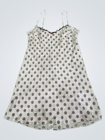 White Polka Dot Dress