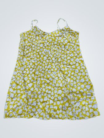 Topshop Yellow Spotted Cami Top